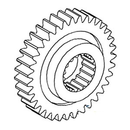 Aftermarket Park Gear Fits Case IH Tractor Models 1026 2706 2756 2806 138764C2